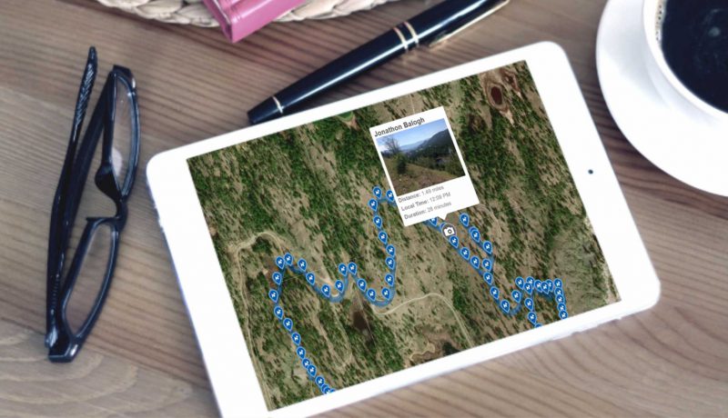 Tracking Map On An iPad