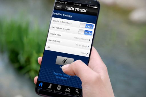 Location Tracking On The PackTrack App